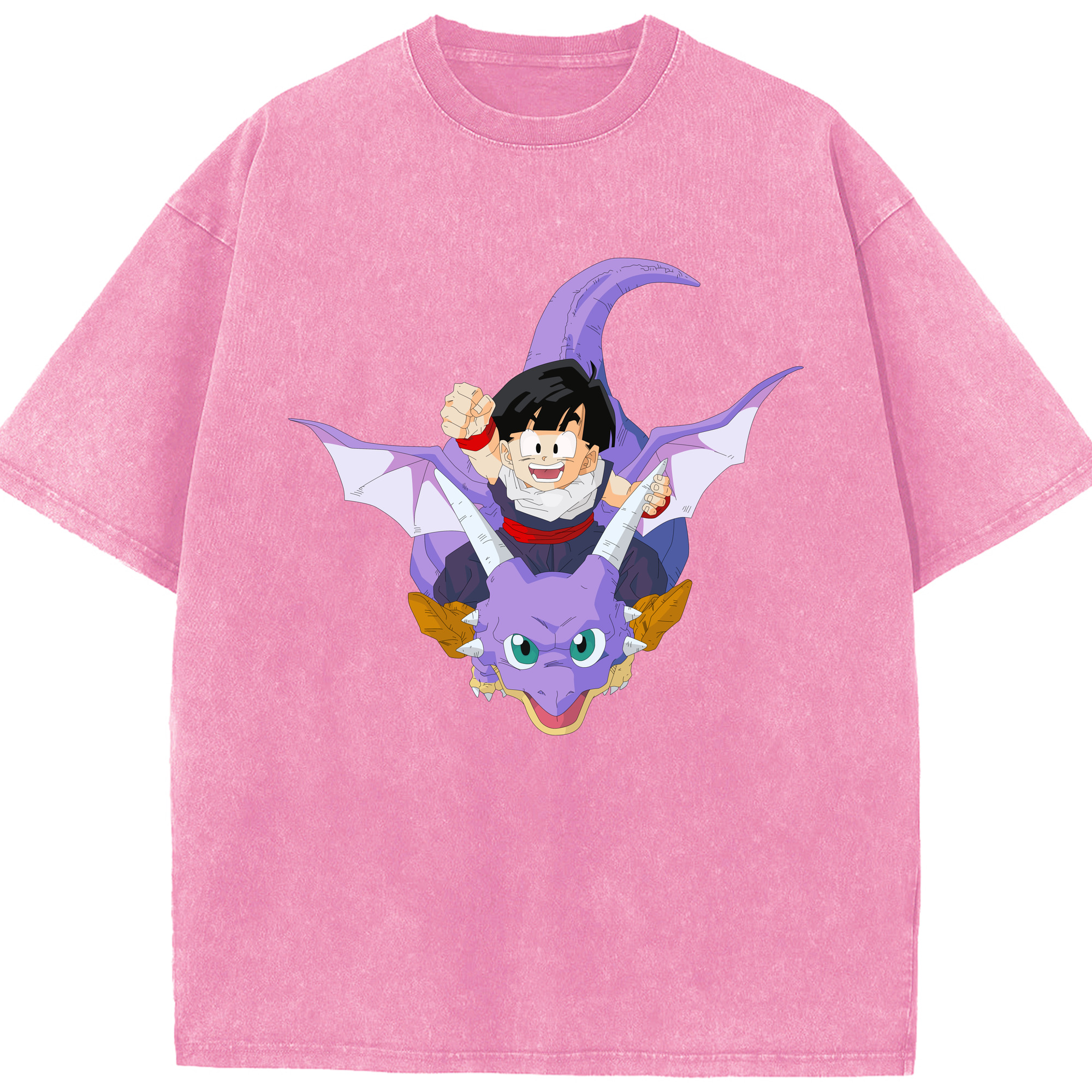 （画像用） ドラゴンボール DRAGON BALL 綿100% ヴィンテージ風 半袖Tシャツ（フロントプリント）